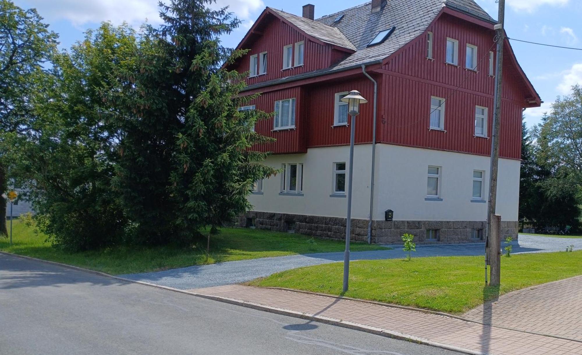 Ok Ferien - Altes Bahnhaus Lejlighed Muldenhammer Eksteriør billede